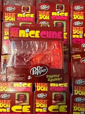 Needoh Nice Cube Dr Pepper Squeeze Toy